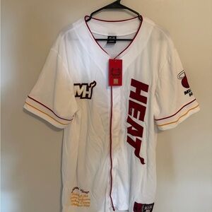 White Miami Heat Jersey
